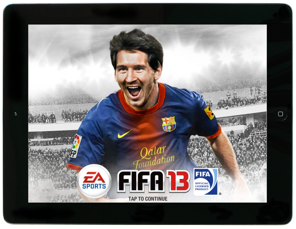 FIFA 13 (toffe iPad game! :))