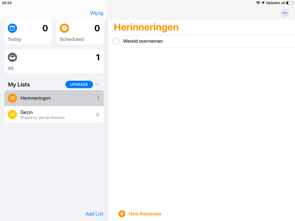 Herinneringen is veel uitgebreider geworden in iOS 13