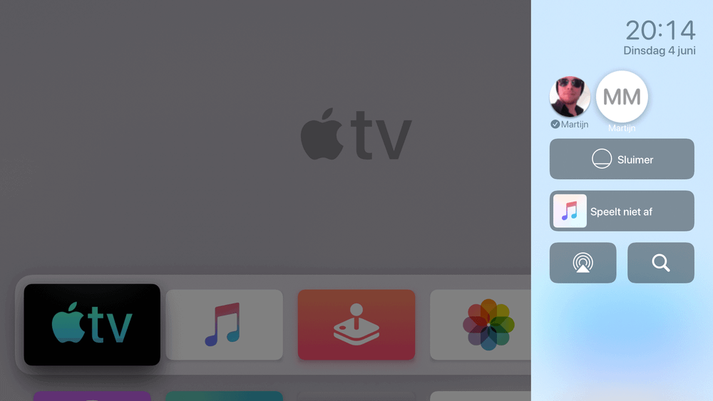 Ieder krijgt een eigen profiel in Apple TV, voor persoonlijke adviezen en overzicht